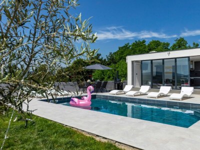 Villa Villa The View - Modern Villa The View in eastern Istria - Outdoor photo 2