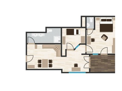 Apartment Appartement-Wohnung Topas - 2 Schlafräume - Features photo 28