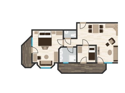 Apartment Appartement-Wohnung Mondstein - 2 Schlafräume - Features photo 24