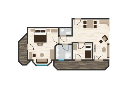 Apartment Appartement-Wohnung Mondstein - 2 Schlafräume - Features photo 25