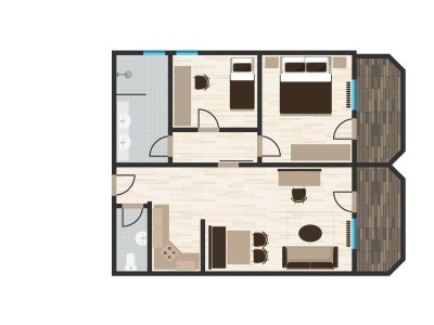 Apartment Appartement-Wohnung Bernstein - 2 Schlafräume - Features photo 22