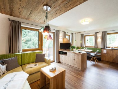 Apartment grün... Waldsicht in Leutasch - Apartment