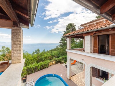 Holiday house Milli with panoramic sea view in Opatija - Holiday house