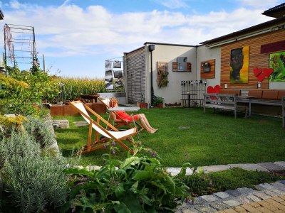 Apartment Ferienwohnung am Künstler-Bauernhof | ab 3 Nächte - Outdoor photo 6