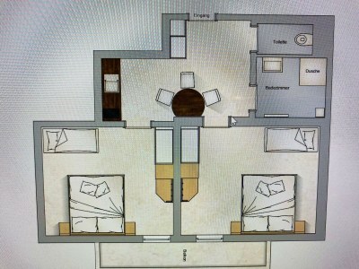 Apartment Appartement 80 m² mit 2 Balkonen - Features photo 23