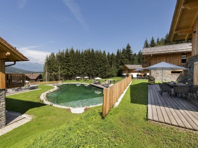 Chalet Nice chalet in Wölting with natural swimming pond - Outdoor photo 22