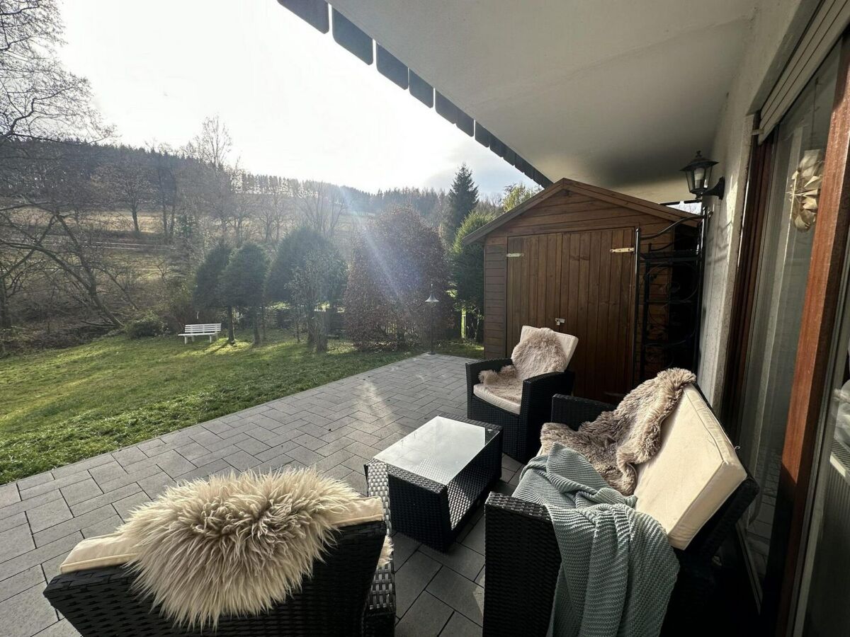 Apartment Gemütliche Wohnung bei Winterberg mit Terrasse - Outdoor photo 2