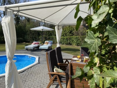 Holiday house Villa im Drents-Wald mit Pool für 6 Von Belvilla - Outdoor photo 12