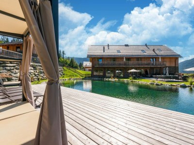 Chalet Schönes Chalet in Wölting mit Naturteich - Outdoor photo 15