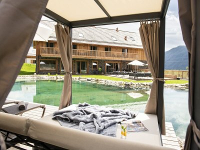 Chalet Gemütliches Chalet in Wölting mit Naturbadeteich - Outdoor photo 5