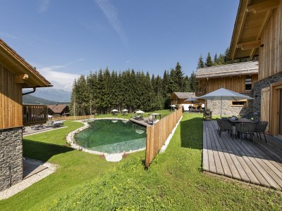 Chalet Gemütliches Chalet in Wölting mit Naturbadeteich - Outdoor photo 11