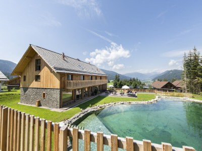 Chalet Gemütliches Chalet in Wölting mit Naturbadeteich - Outdoor photo 12
