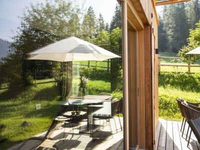 Chalet Gemütliches Chalet in Wölting mit Naturbadeteich - Outdoor photo 32