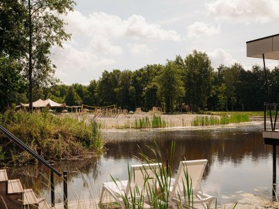 Holiday park Water Lodge in Netherlands with Terrace Access - Outdoor photo 2