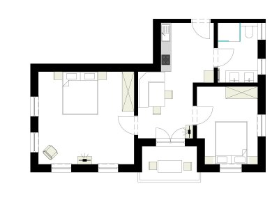 Apartment Apartment "Vallüla"/65m²/1-2 Schlafz./Du,WC - Features photo 45