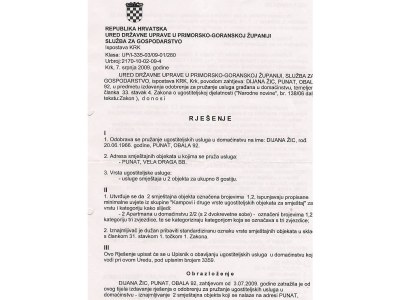 Holiday apartment Dijana - Document photo 25