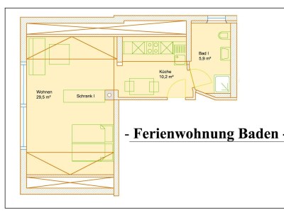 Apartment Wohnung Baden, offen Bauweise, WC/Dusche - Features photo 22