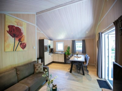 Holiday park Lodge in Brabant mit überdachter Terrasse - Features photo 7