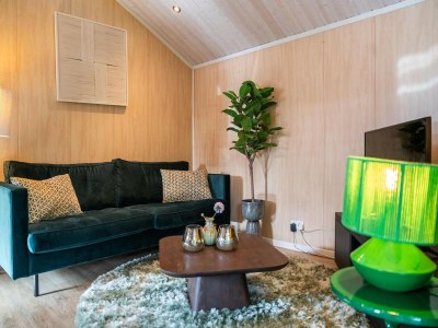 Holiday park Lodge in Brabant mit überdachter Terrasse - Features photo 13