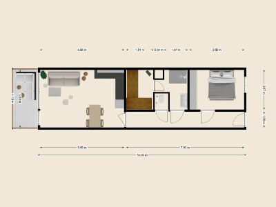 Holiday apartment Apartment 140 with sea view & sauna Texel - Document photo 19