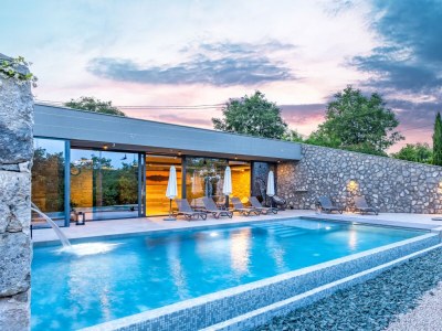 Villa Villa JERINI with a 50m2 heated saltwater pool and wellness Jacuzzi nearby - Outdoor photo 7