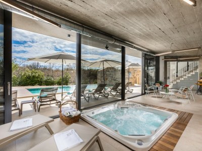Villa Villa JERINI with a 50m2 heated saltwater pool and wellness Jacuzzi nearby - Outdoor photo 13