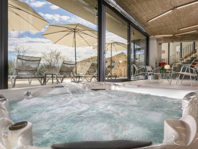 Villa Villa JERINI with a 50m2 heated saltwater pool and wellness Jacuzzi nearby - Outdoor photo 15