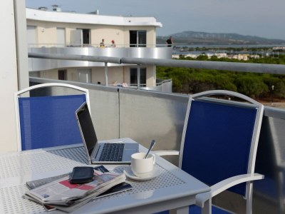 Holiday park Wohnung in Le Barcarès mit Meerblick - Outdoor photo 3