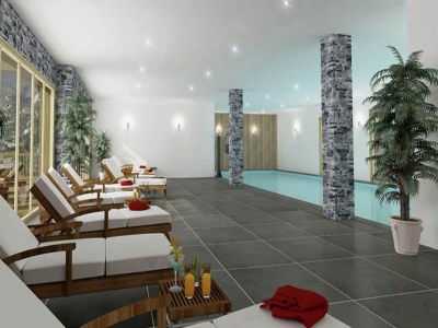 Holiday park Chalet in Paradiski mit Spa und Pool - Outdoor photo 5