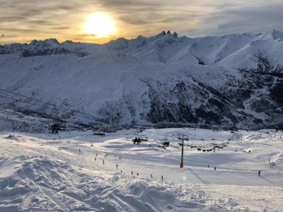 Holiday park Apartment in Valmeinier with Valley Views - Environment photo 29