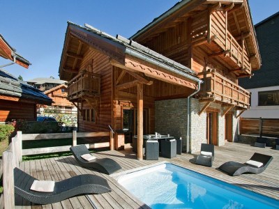 Chalet Chalet in Les Deux Alpes mit Pool - Outdoor photo 2