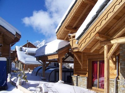 Chalet Chalet in Les Deux Alpes mit Pool - Outdoor photo 7
