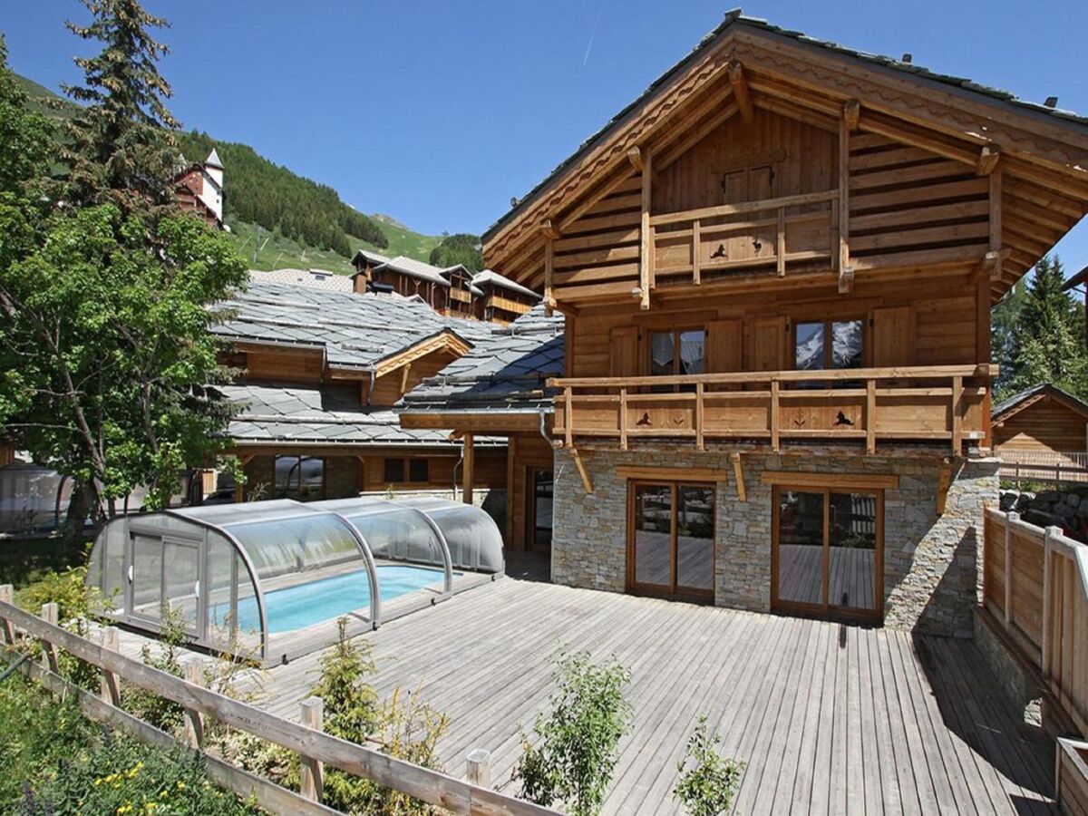Chalet Chalet in Les Deux Alpes mit Pool - Outdoor photo 3