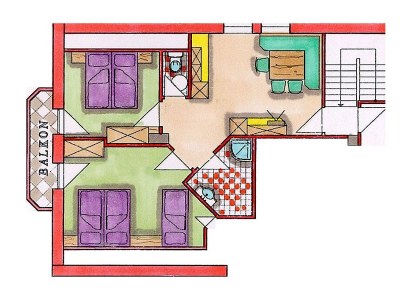 Apartment Apartment für 4-5 Personen – TOP 3 - Features photo 22