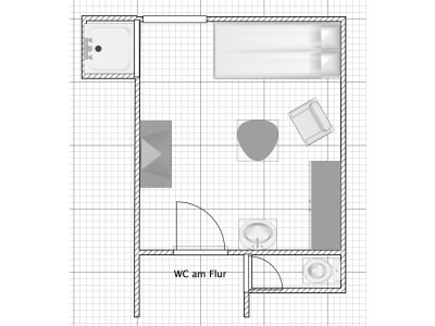 Holiday room Einzelzimmer mit Dusche im Zimmer und WC am Flur - Features photo 5