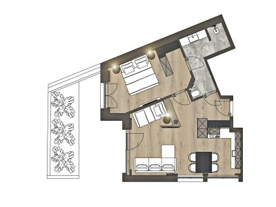 Apartment TOP 1 für 2-4 Personen - Features photo 8