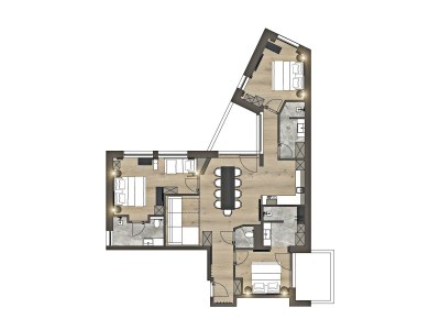 Apartment TOP 3 für 6-9 Personen - Features photo 9