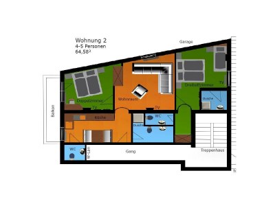 Apartment Wohnung 2/2-5 Pers./2 Schlafräume - Features photo 16