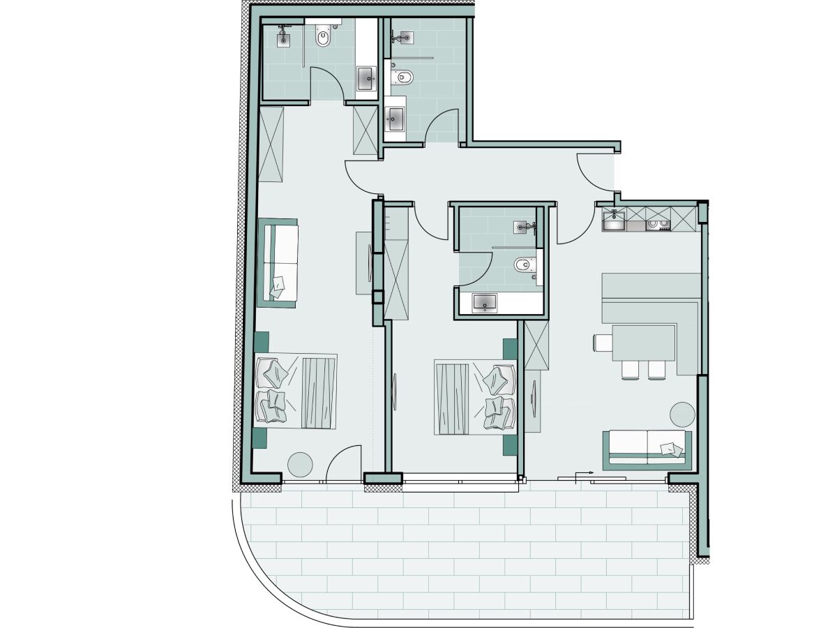 Apartment Typ B - Outdoor photo 2