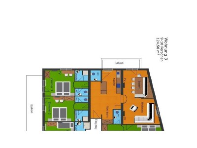 Apartment Wohnung 3/8-10 Pers./4 Schlafräume - Features photo 17