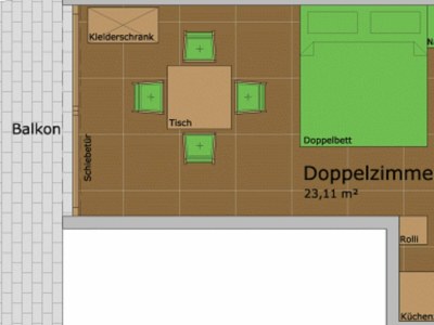 Apartment St. 4 App./Wohn-Schlafraum/Du/WC - Features photo 32
