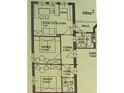 Apartment Apartment 1/4 Personen/Balkon - Features photo 29