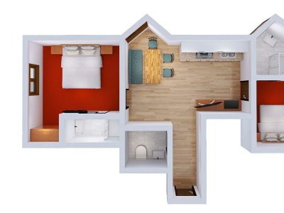 Apartment App. 2 Sarah (1-5 Per.) 2 Schlafräume, 2 DU,WC - Features photo 53