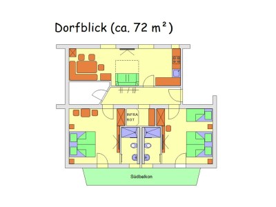 Apartment DORFBLICK 2-4/2 Schlafräume/2xDU,2xWC - Features photo 18