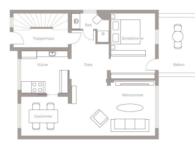 Apartment Appartement/Fewo, Dusche, WC, Erdgeschoß/Parterre - Outdoor photo 12