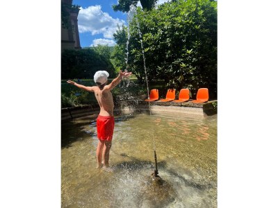 Apartment FeWo 3, Dusche, waldseitig, Pool - Outdoor photo 15