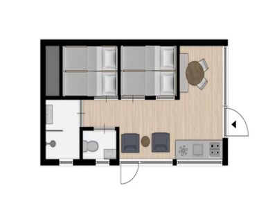 Holiday park Beach House in Zandvoort with Sea View - Outdoor photo 39