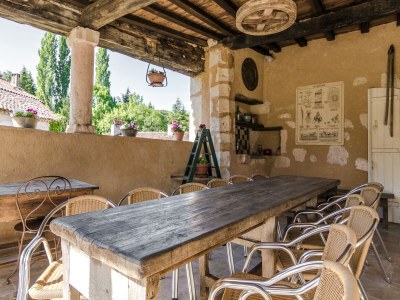 Cottage Villa in Sourzac mit privatem Pool - Outdoor photo 11