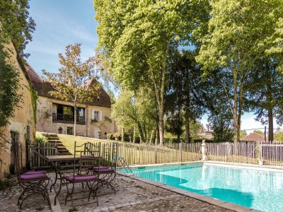 Cottage Villa in Sourzac mit privatem Pool - Outdoor photo 7