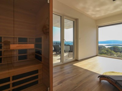 Holiday house Villa Pergosa with sea view and sauna - Features photo 30